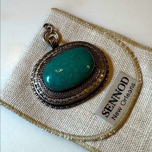 Sennod Jewelry turquoise and sterling silver vignette